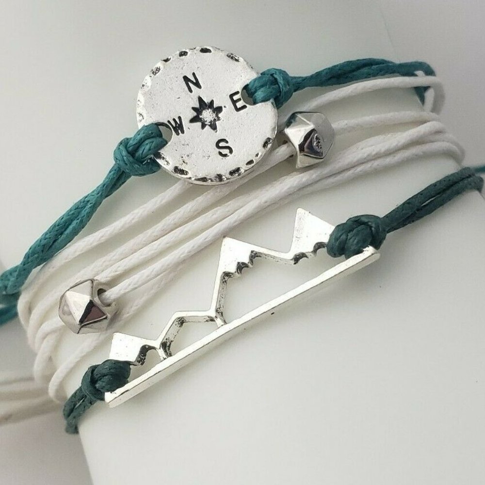 3PC Boho Rope Ankle Bracelets for Women Waterproof